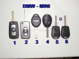 BMW, Mini, obal klúča, autoklúč