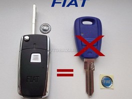 Fiat, obal na klúč, autokluč, obal klúča