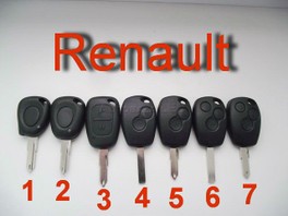 Renault  dacia obal klúča, autoklúč