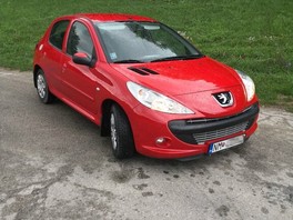 Peugeot 206+, 1.4 benzín, naj. 10.tis km, TOP STAV