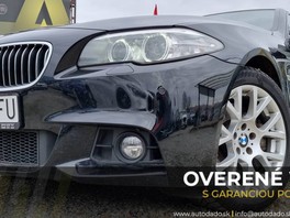 BMW Rad 5 525D xDRIVE M-PACKET 160KW A/T8* Koža+výhrev/Navigácia/2xALU obutie