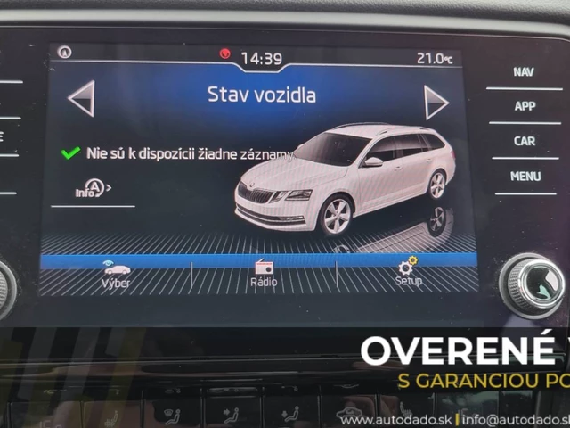 Škoda Octavia Combi 4X4 2.0 TDI DSG STYLE LED/KAMERA/POLOKOŽA+VÝHREV=GARANCIA KM=OVERENÉ