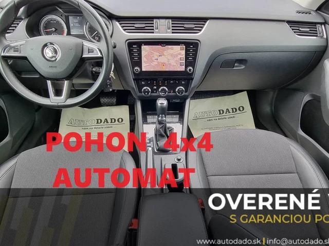 Škoda Octavia Combi 4x4 2.0 TDI DSG Style Led/Kamera/Polokoža+výhrev=GARANCIA KM=OVERENÉ