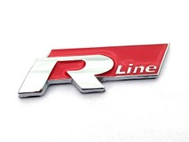 znak VW R Line červený NOVÝ